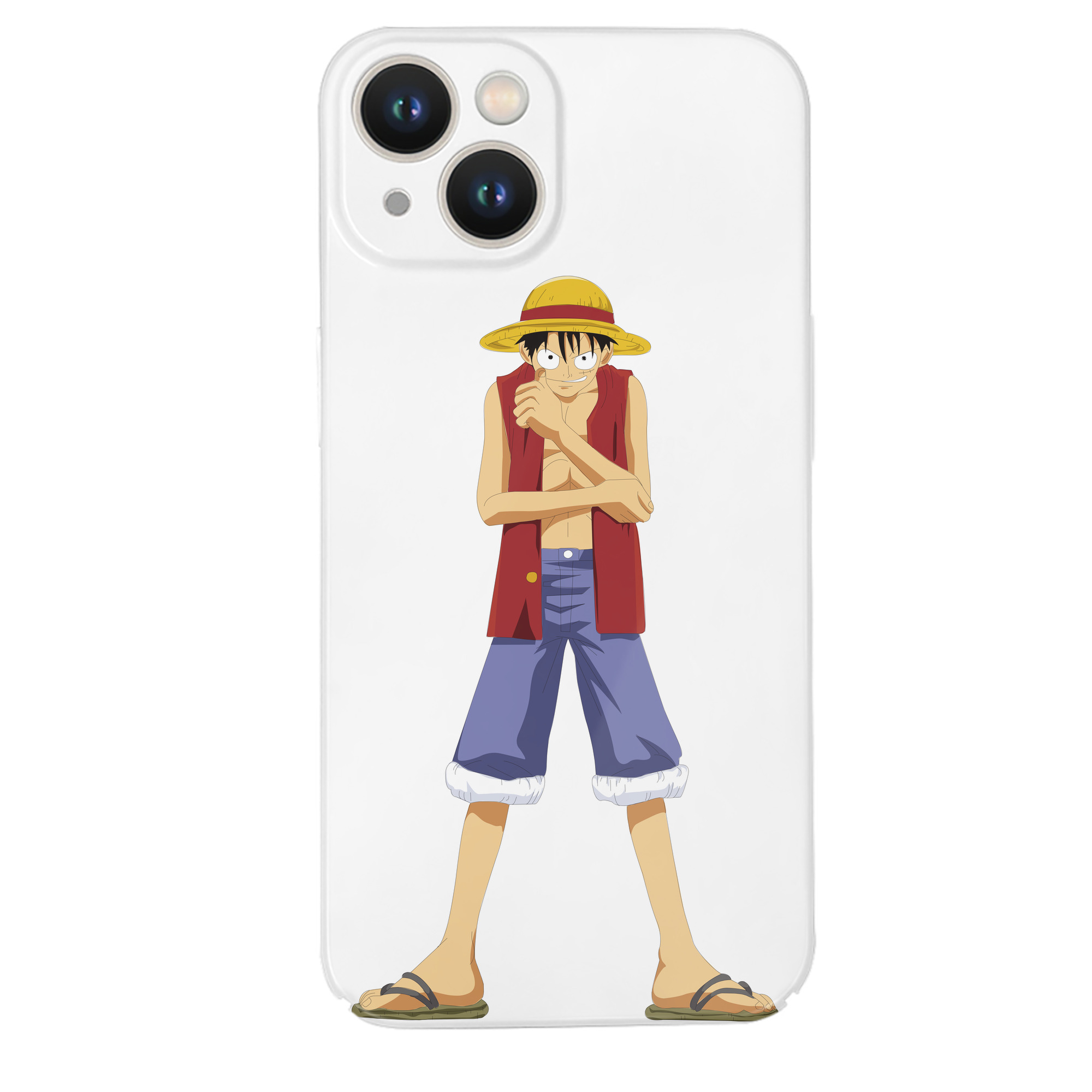 （画像用） ワンピース モンキー・D・ルフィ ONE PIECE Monkey D. Luffy 【iPhone 14シリーズ対応】ハードケース